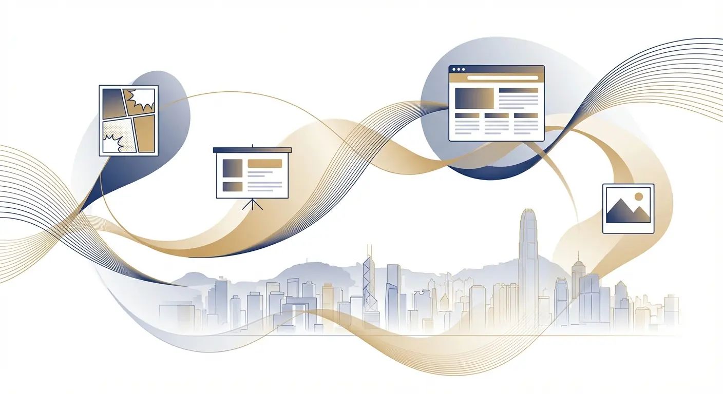 AI-powered creative tools illustration